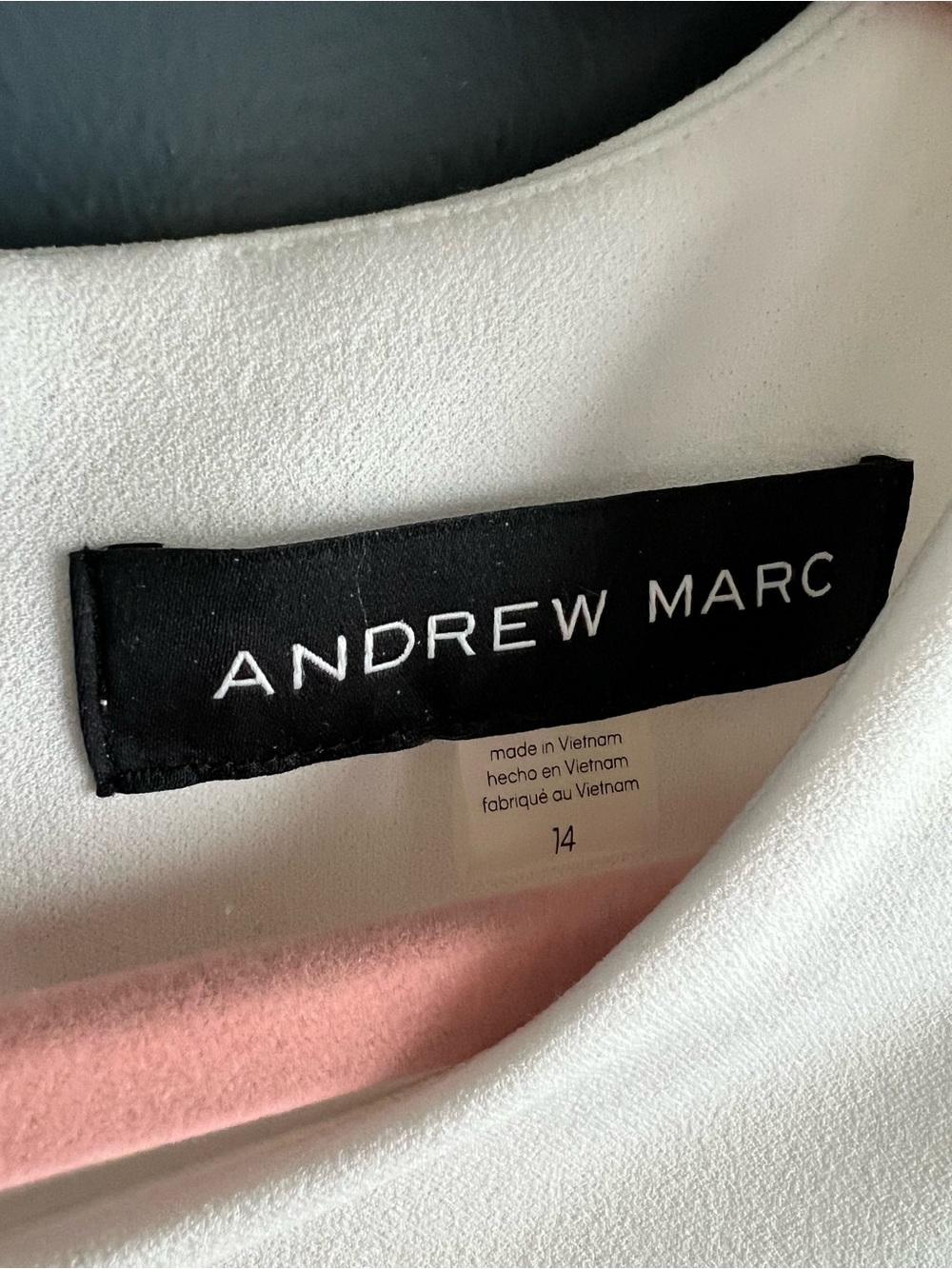 Andrew Marc Black and White Jumpsuit - Picture 5 of 12